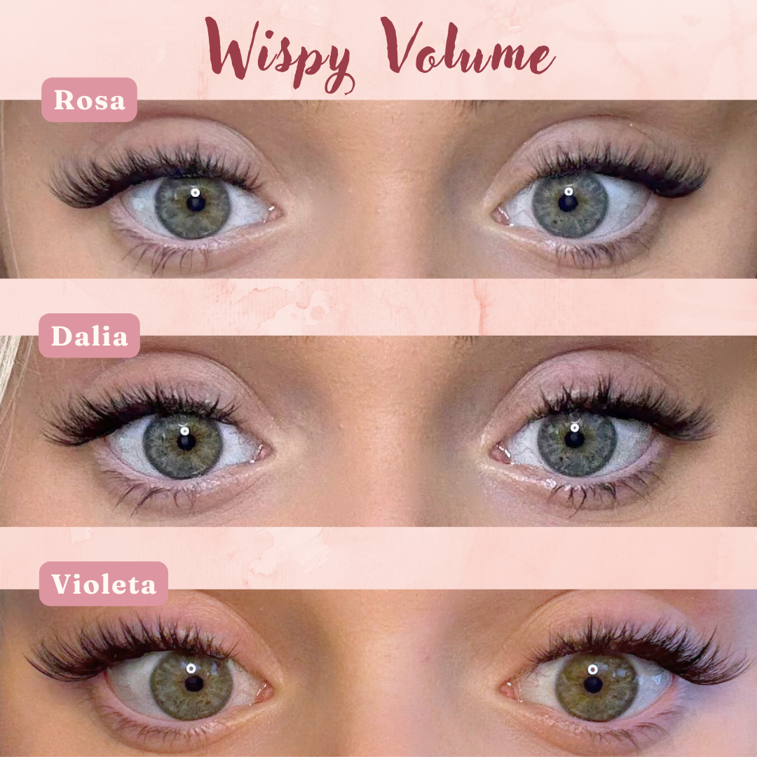 Pre-glued Lashes - Clavel - Eyelash Extension Daily Gentle Makeup, Underlash Style Cosmetic