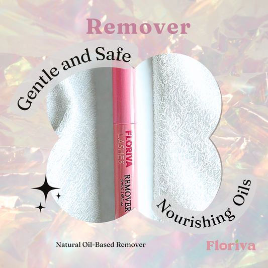 Invisi-Lash Remover, Lashes Remover Brush Makeup Pad Wipe Cleansing Cosmetic