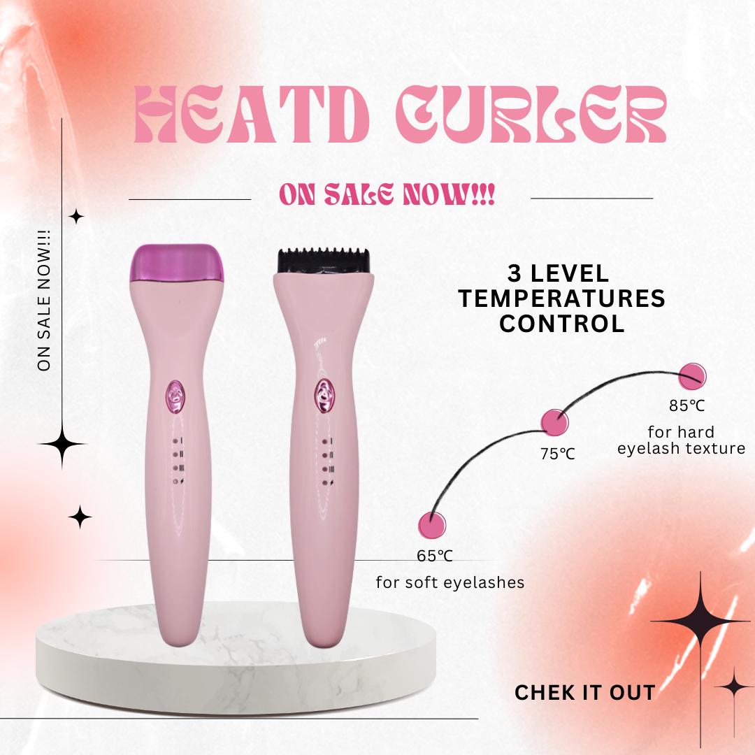 Electric Eyelash Curler, Cordless Eyelash Curler, Quick Curling Long-lasting Eyelash Curler