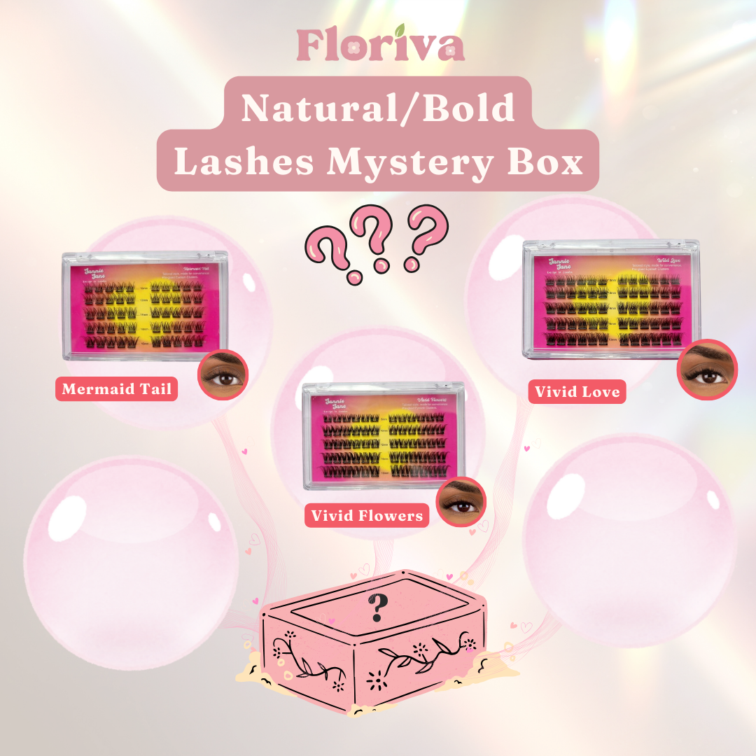 Mystery Lashes Bundle | 1 random item chooses from Pre-glued Individual Lashes/Lashes Accessories - Cosmetic