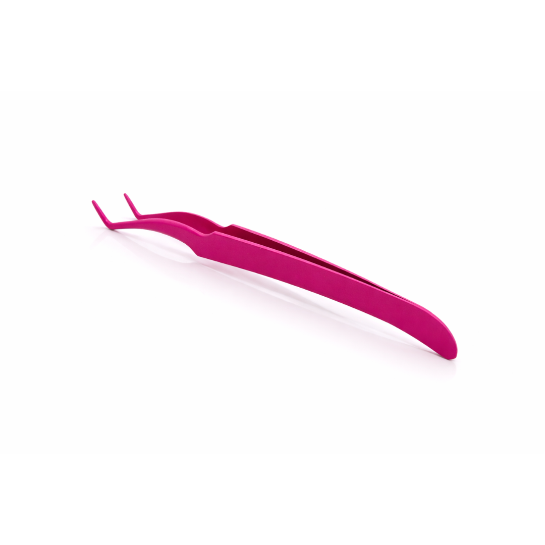 Applicator tweezers for cluster lashes. Apply lashes safely with our lash application. Makeup Cosmetic